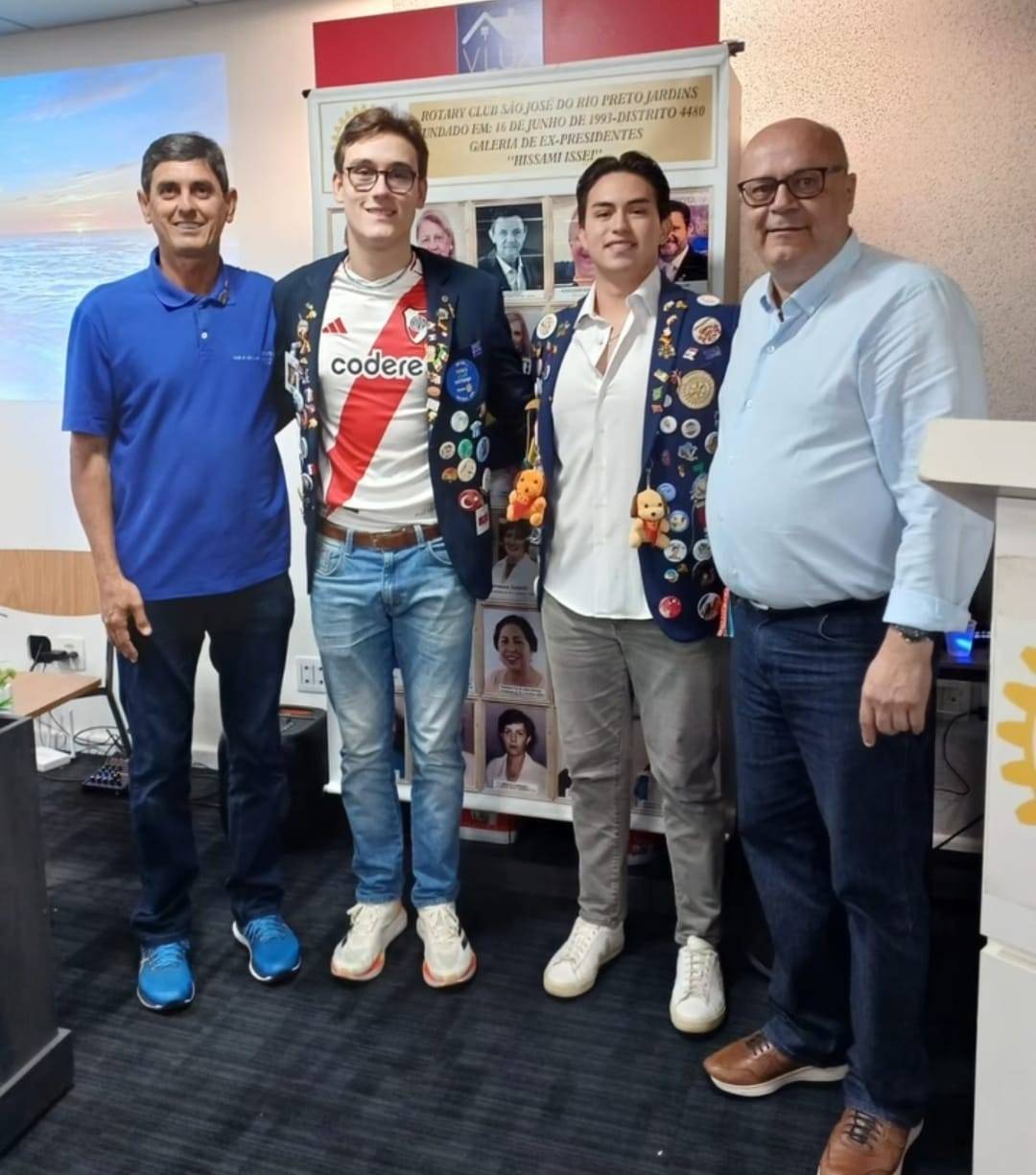 Noite de reencontro e despedida no Rotary Club de São José do Rio Preto - Jardins