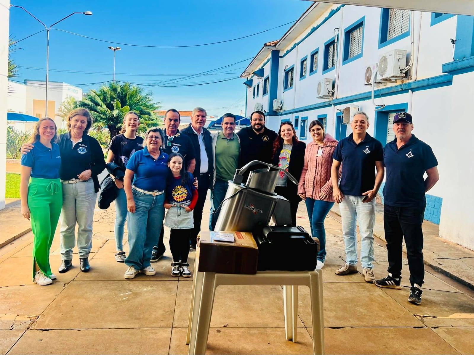 Família Rotária e Lojas Maçonicas de Itápolis uniram forças em uma ação de solidariedade.