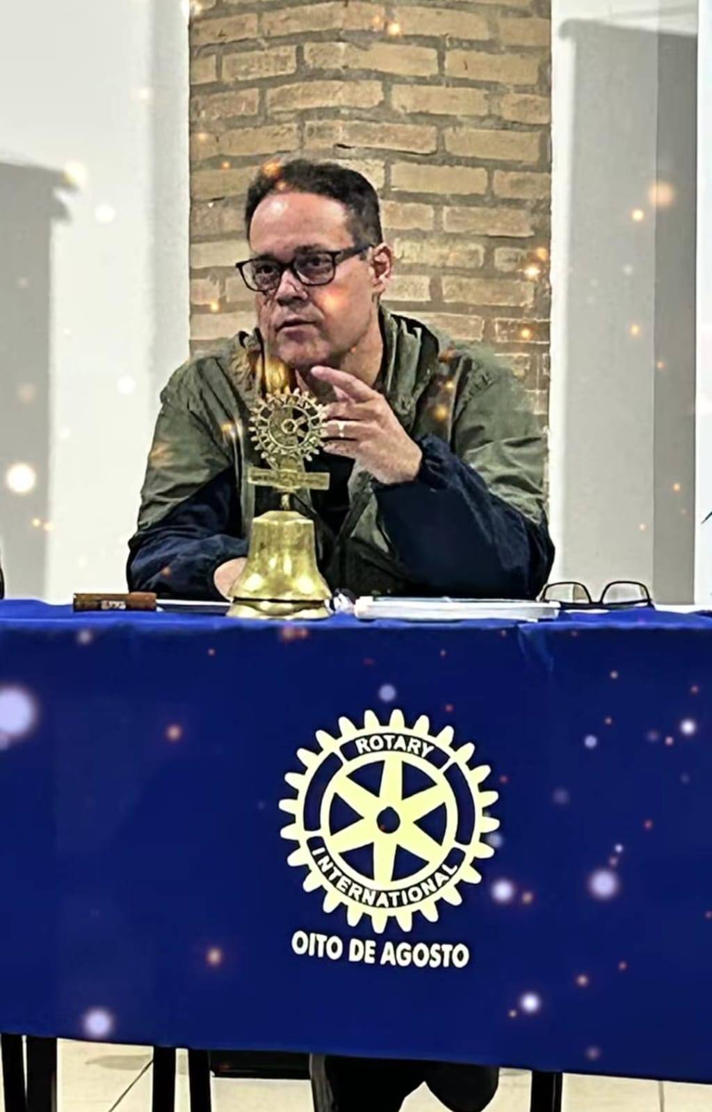 Rotary Club de Votuporanga - 8 de Agosto finaliza gestão 2024/25 com o Pres. Marcelo Madrid