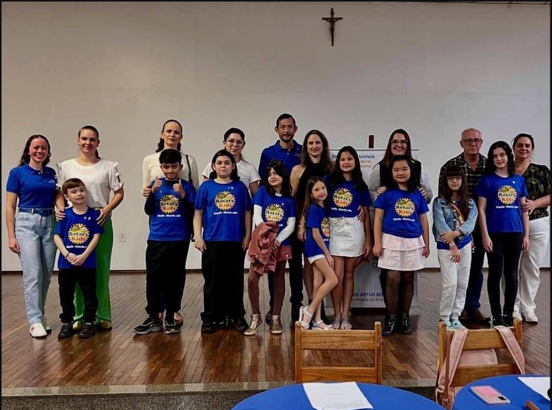 Aconteceu a 6ª Reunião do Rotary Kids do ano rotário 2024-25, na sede do Rotary Club de Itápolis