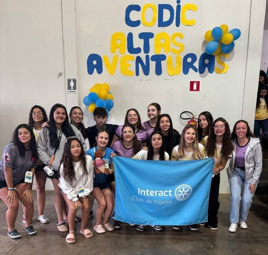 Interact Club de Itápolis Presente na CODIC Altas Aventuras
