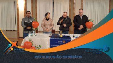 XXXIII REUNIÃO ORDINÁRIA 