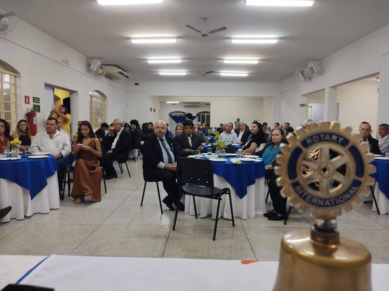 Vera Lúcia em seu discurso de posse