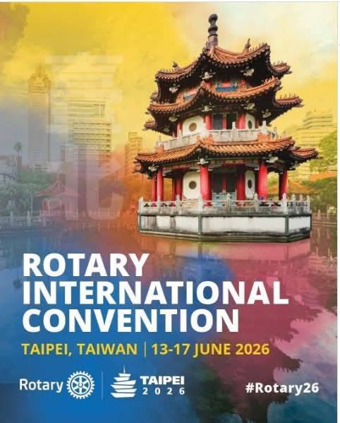 Estão abertas as inscrições para a Convenção do Rotary International de 2026