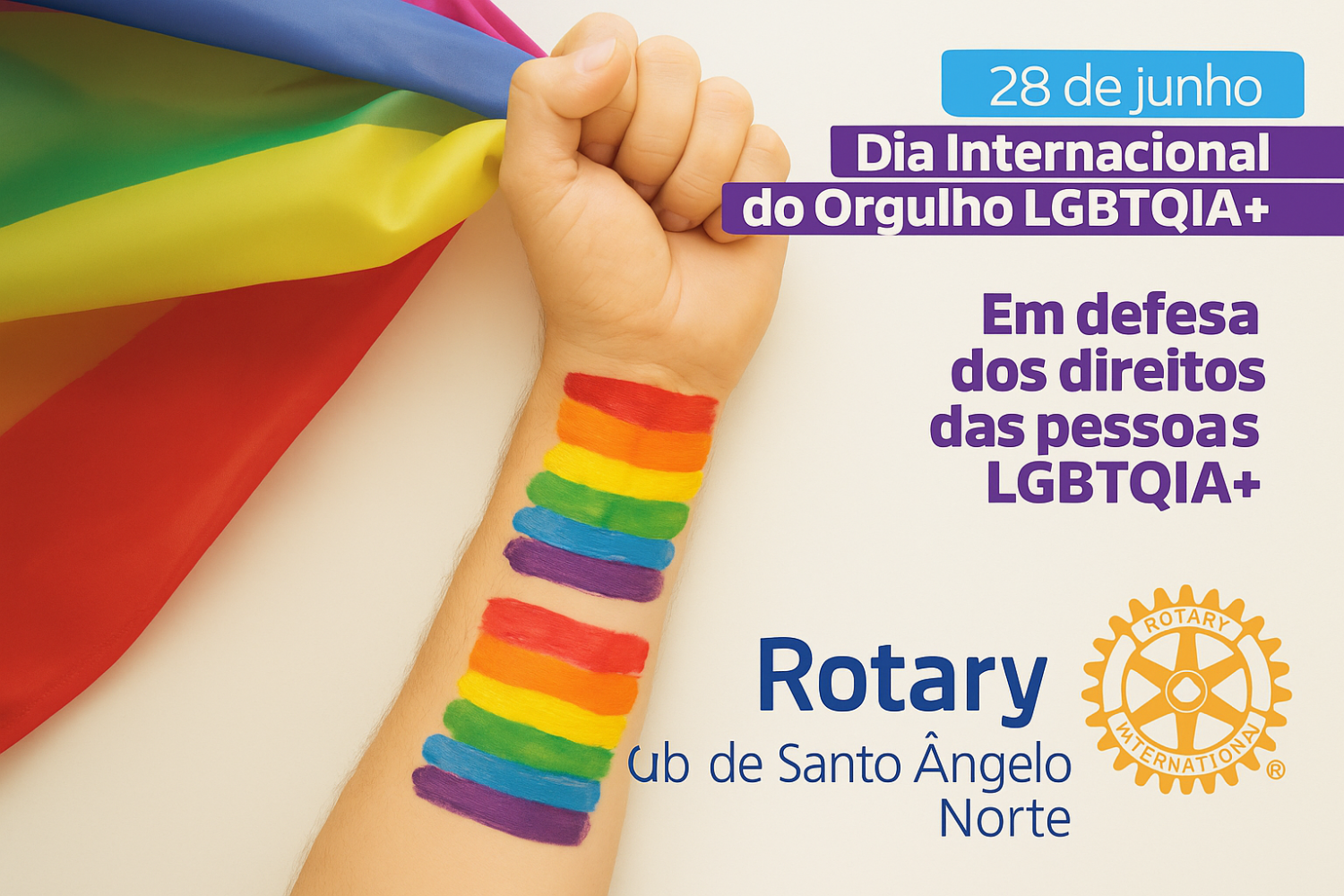 🌈 28 de Junho – Dia Internacional do Orgulho LGBTQIA+