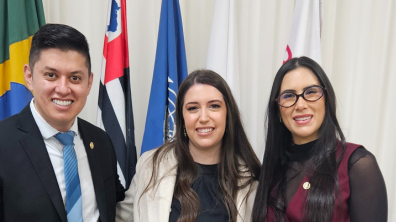 Rogério, Mariana e Daiane