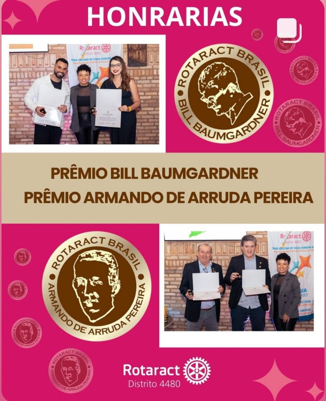 Rotaract realiza entrega de reconhecimento na CODIC 2024-25