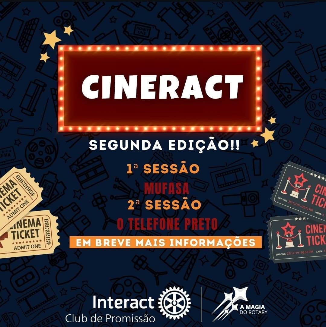 Interact Club de Promissão realiza a 2ª Edição do CINERACT!