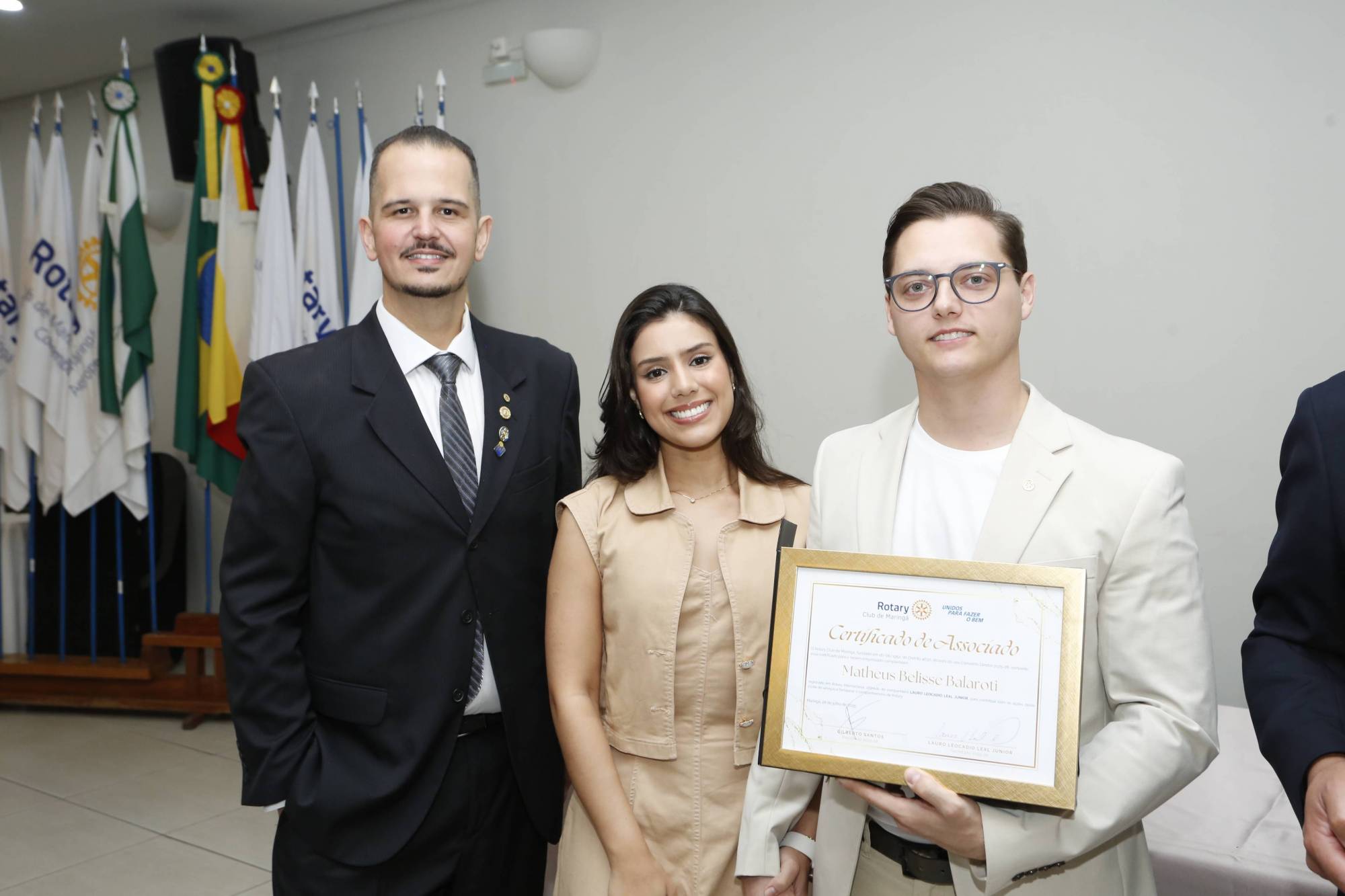 Diplomação do companheiro Matheus Belisse Balaroti.