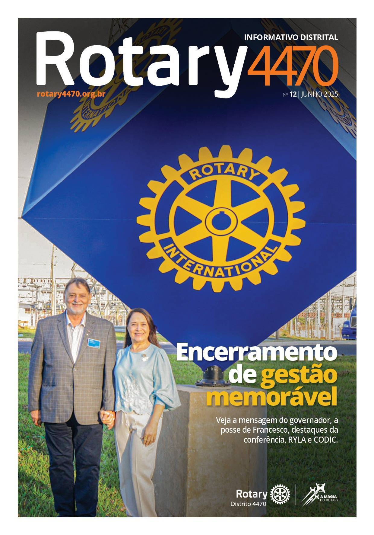 Informativo Rotário de JUNHO/2025 - Numero 12 - Carta Mensal
