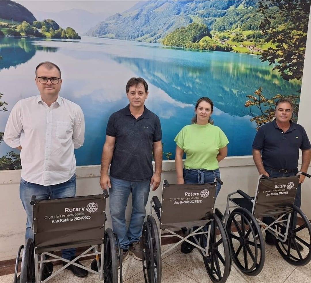 Casa da Amizade de Fernandópolis realiza doação de Cadeira de Rodas: “Setor de Hemodiálise”