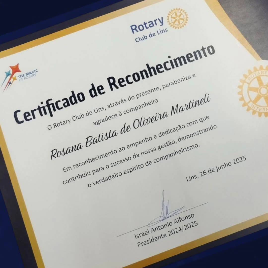 Rotary: Rede global de voluntários transforma vidas.