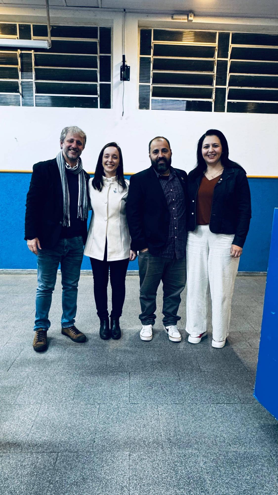 GA 2025-26 Marcelo Pazzetto, Presidente do RCB Bons Ares Ana Clara, GD Designado Paulo Daniel Leite 2027-28, Companheira Lucilene Delazari