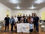 Encontro de convidados e rotarianos