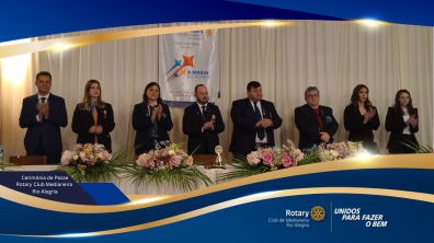 CERIMONIA DE POSSE DO ROTARY CLUB MEDIANEIRA RIO ALEGRIA