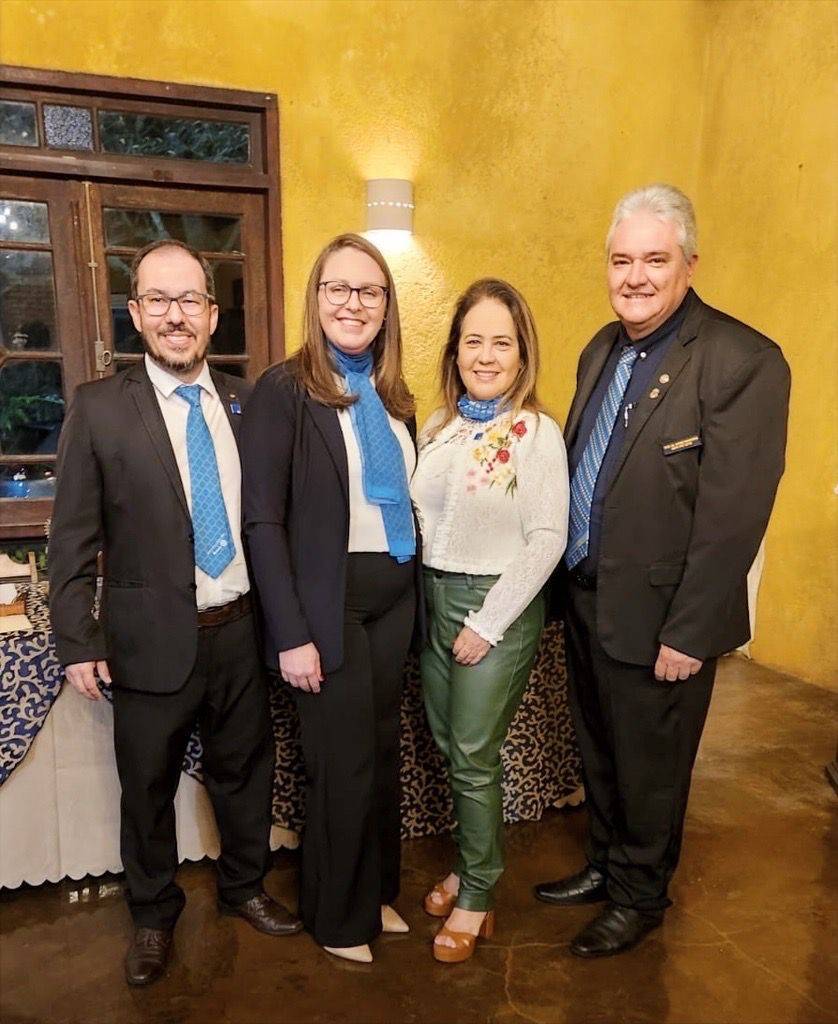 Casal Gov. Lelo e Cláudia Maset participa da Festiva de Posse do Rotary Club Catanduva - Norte
