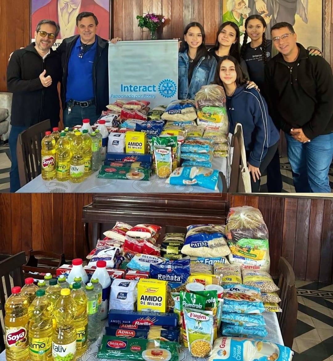 Interact Club de São José do Rio Preto - Jardins  realiza visita no Lar São Vicente de Paulo