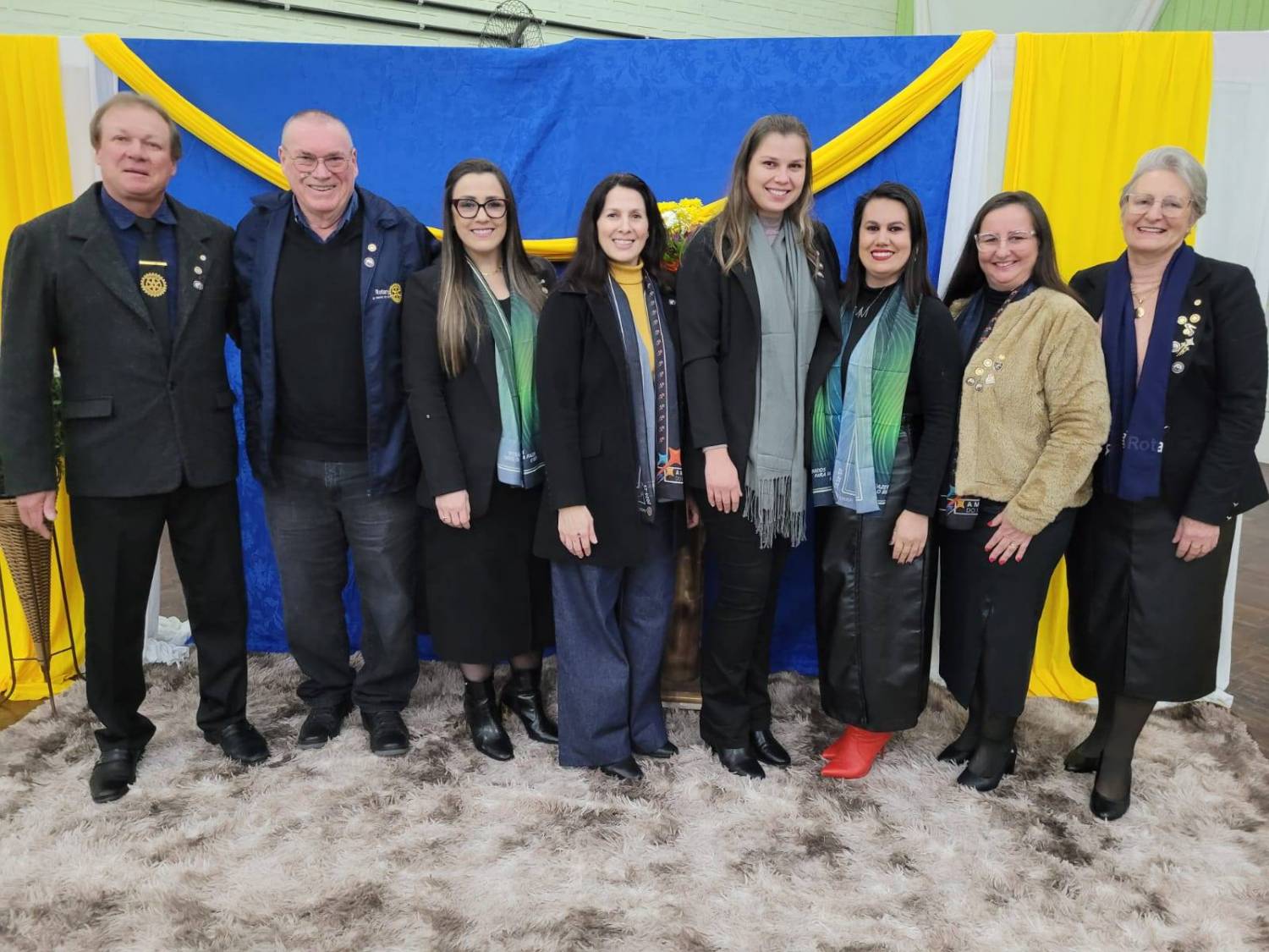 Presidente Mariele e novo Conselho Diretor 