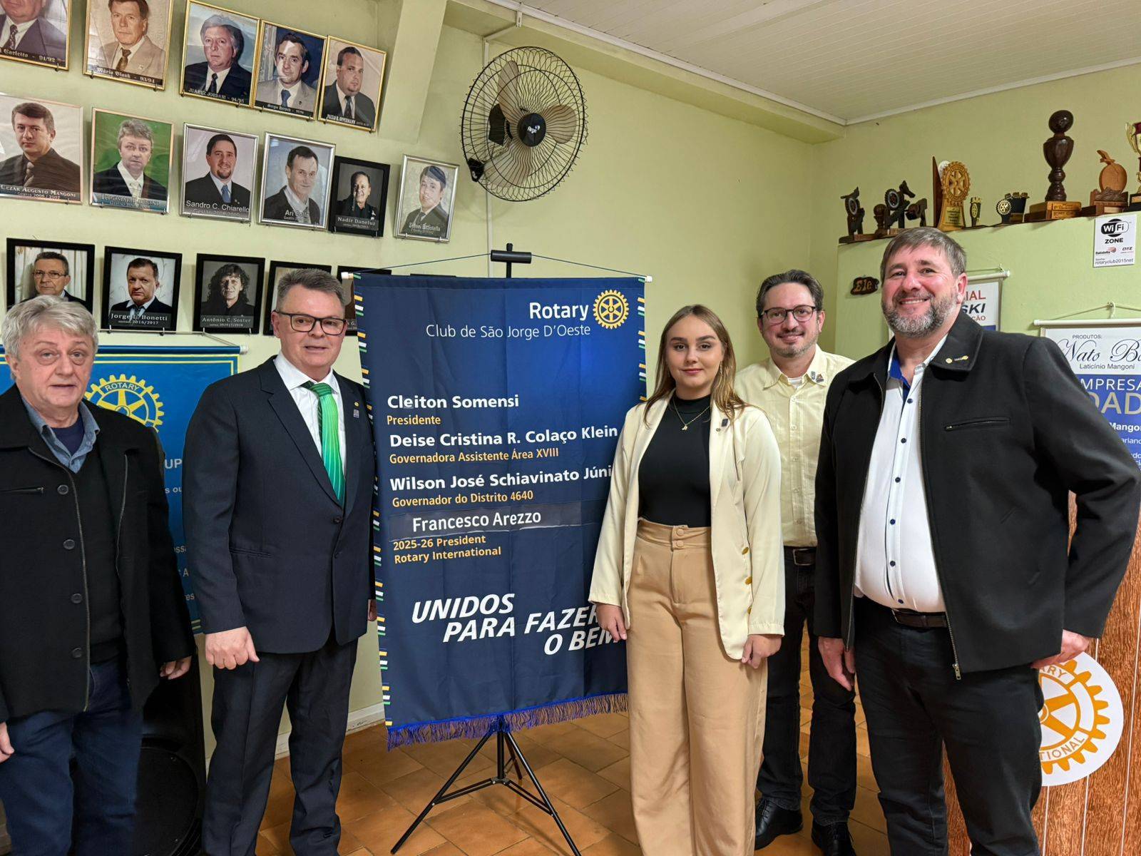 Conselho Diretor ano Rotário 25/26.