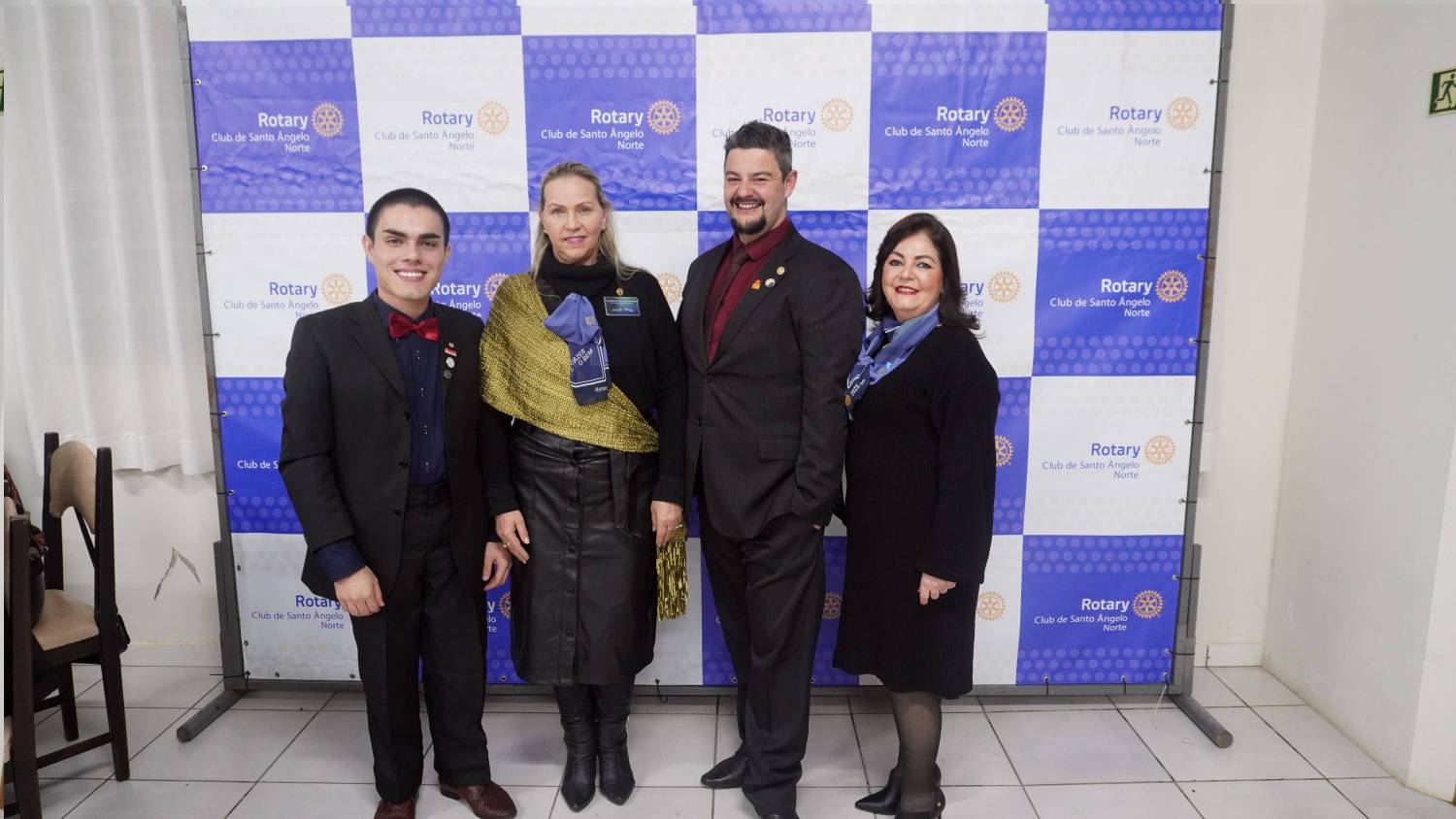 A presença especial da Governadora Assistente da Área 10, Verônica Maliska,