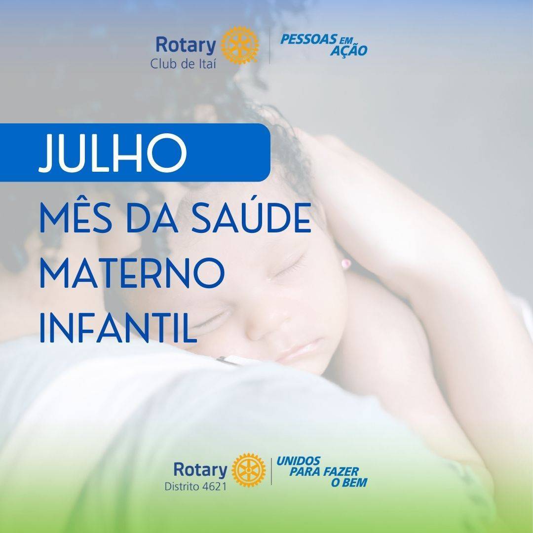 Áreas de Enfoque: Saúde de mães e filhos – Um compromisso global do Rotary.