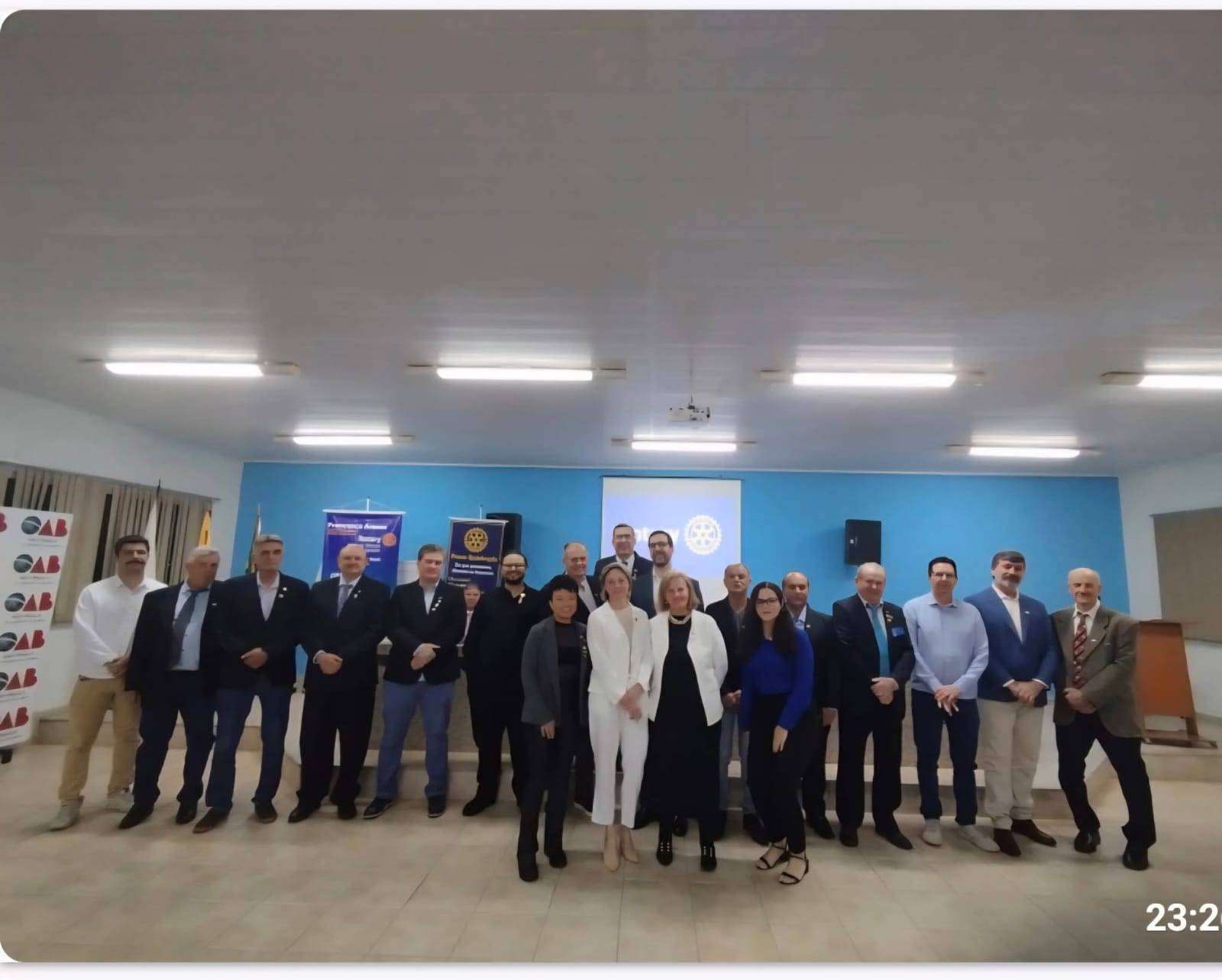 No dia 8 de julho, ocorreu a Cerimônia de transmissão de Posse do Rotary Club de Olímpia - Integração