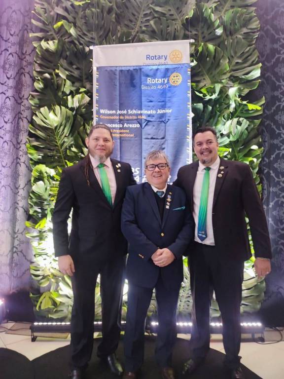 Presença Cerimonia Transmissão de cargos, Distrito 4640 Gestão 2025/2026 Governador Wilson José Schiavinatto Junior