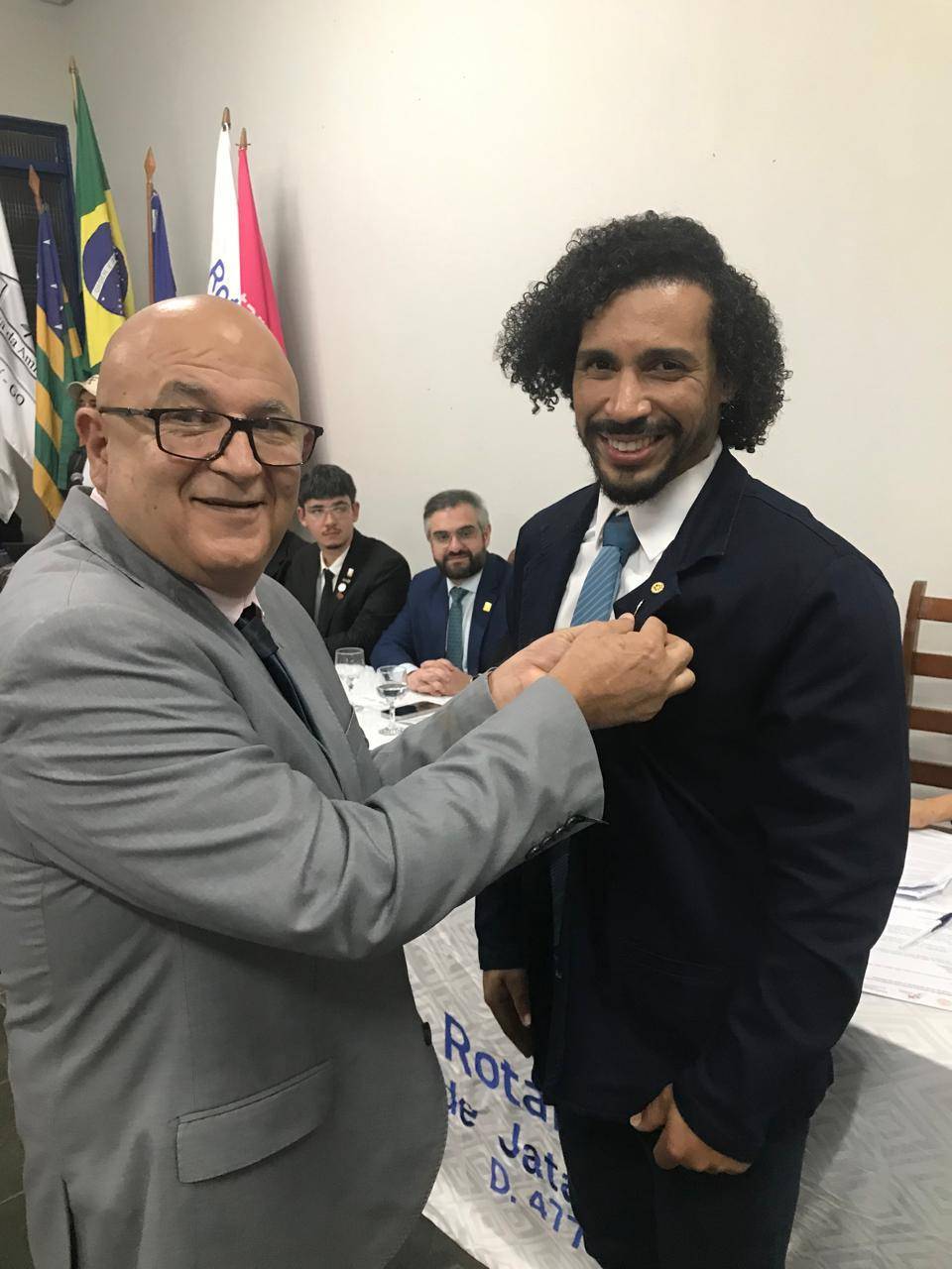 TRANSMISSÃO DE CARGOS DO ROTARY CLUB DE JATAÍ