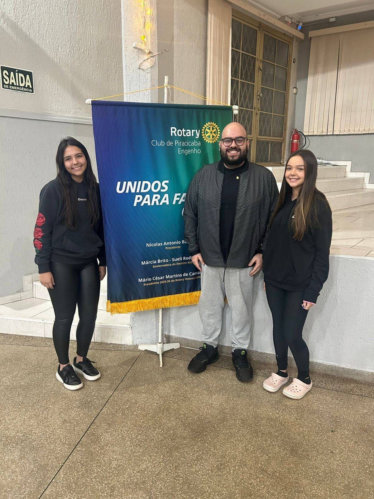 APRESENTAÇÃO DAS CANDIDATAS A INTERCAMBIO