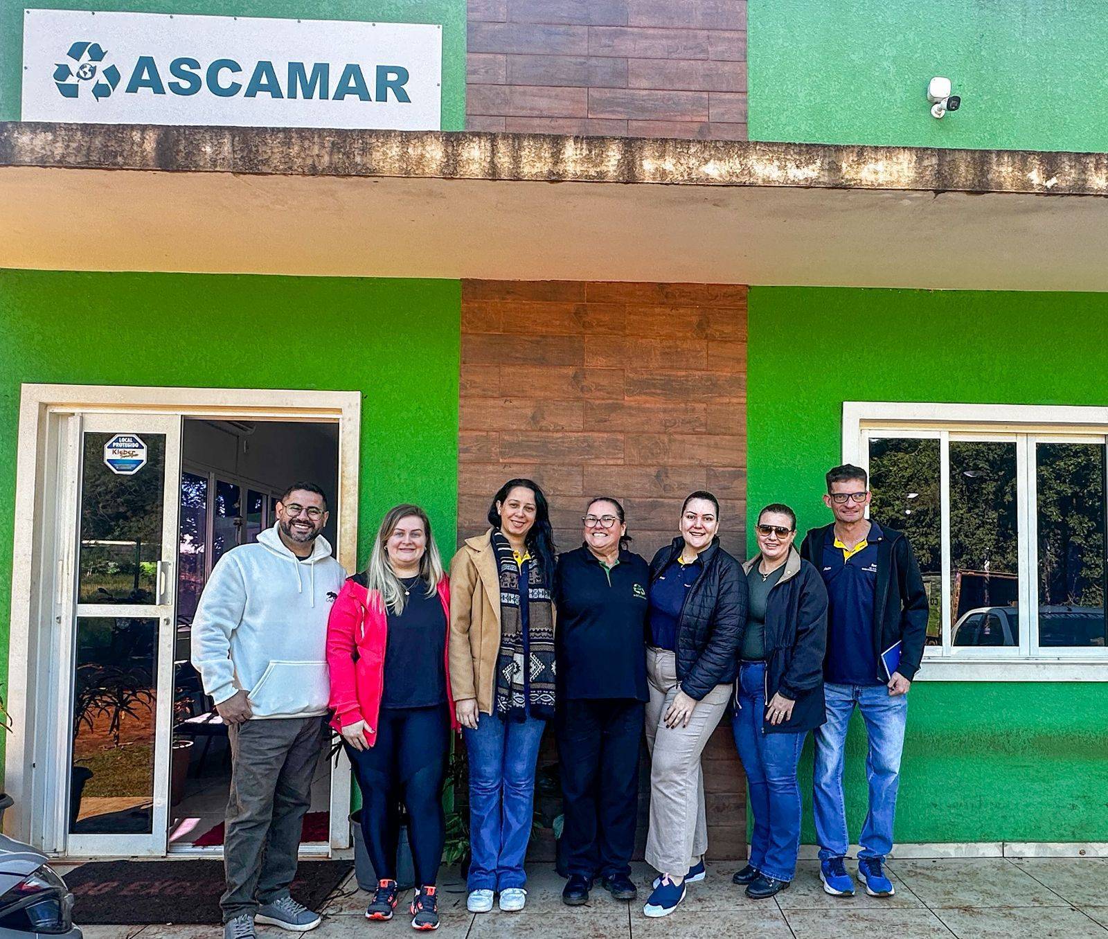  Gralha Azul realizou uma visita técnica à ASCAMAR – Associação de Catadores de Materiais Recicláveis de Marechal Cândido Rondon