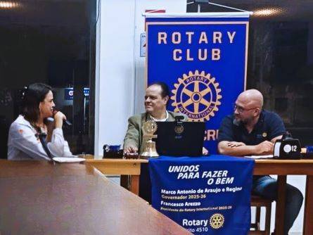 Reunião em Vera Cruz, entre rotarianos de Marília e vera-cruzenses, decide realização do Programa Ryla em homenagem à rotariano