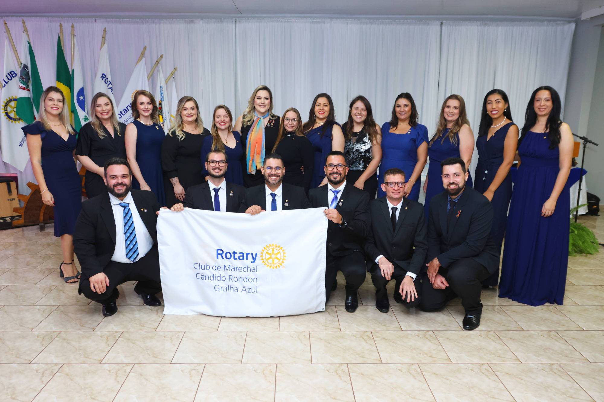 Oficialmente fundado o Rotary Club Marechal Cândido Rondon Gralha Azul