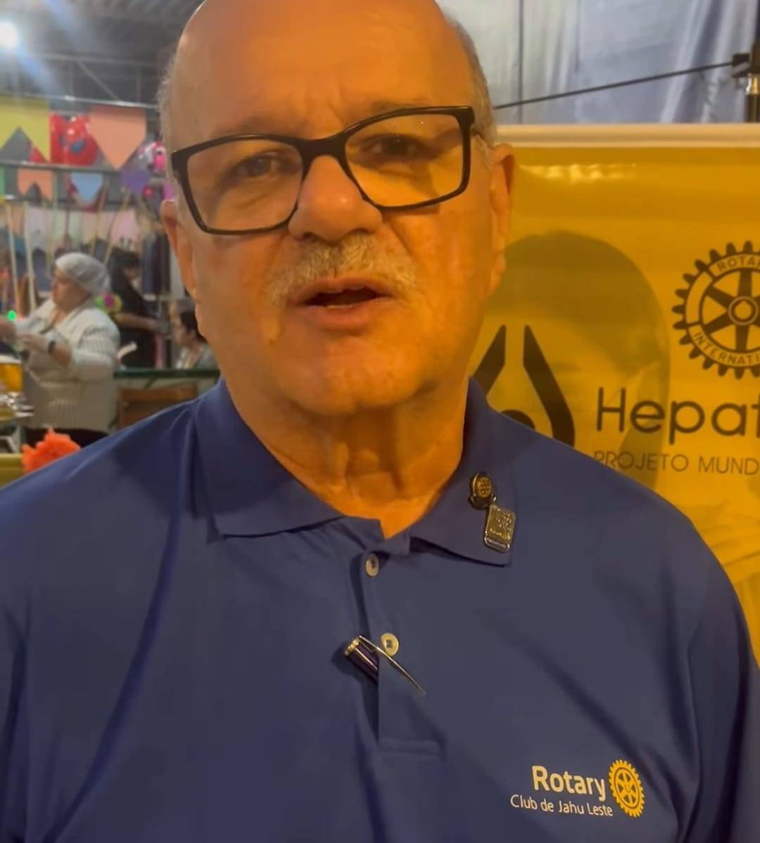 Rotary Club de Jahu - Leste em ação no Julho Amarelo