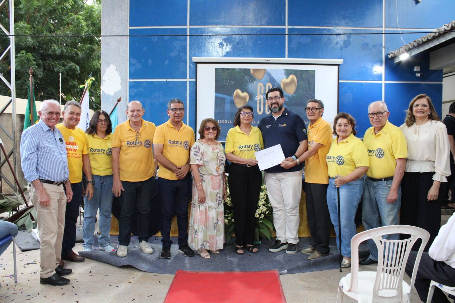 Aniversário de fundação da Escola Municipal Rotary de Mossoró - 68 anos