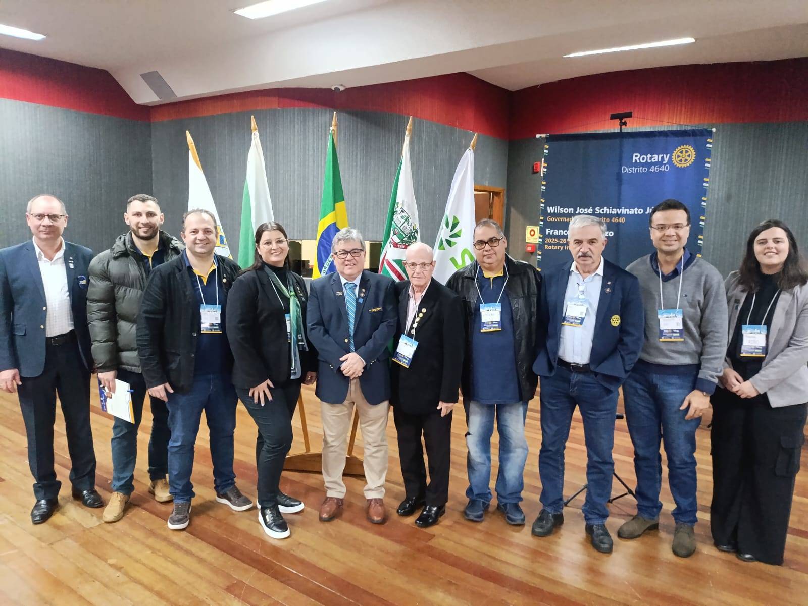 Rotary Club de Toledo Lago marca presença no Seminário de Desenvolvimento do Quadro Associativo do Rotary, realizado em Toledo/PR no último Sábado - 19 de Julho de 2025. 