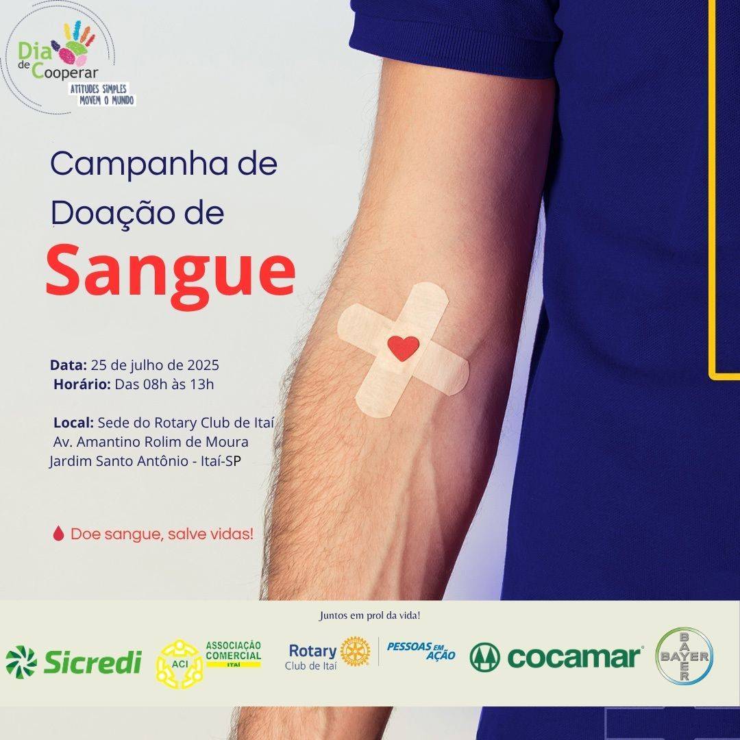 🩸 Doe sangue, salve vidas!
