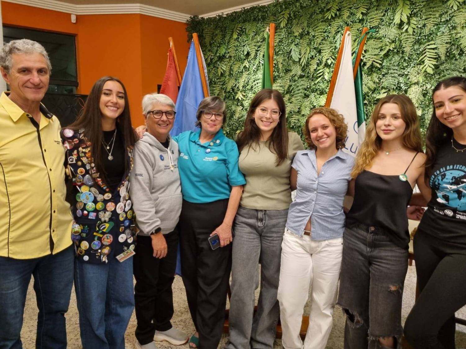 Inbounds e Outbound com Equipe do Clube e Distrito