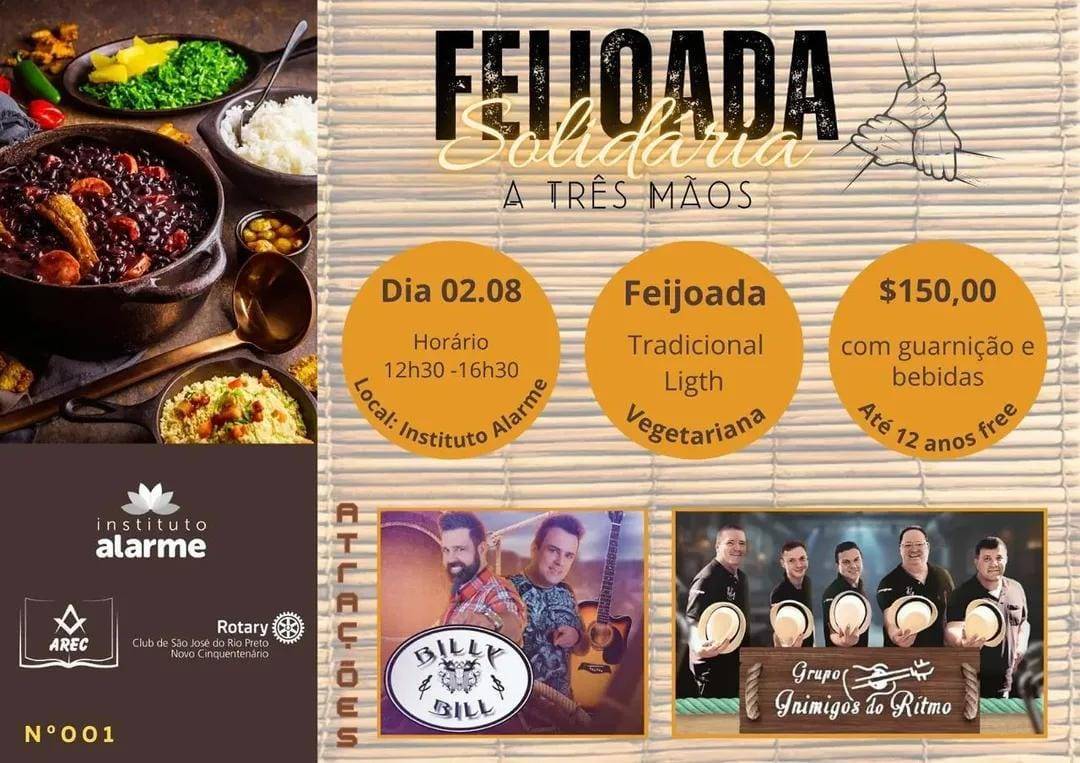 Feijoada Solidária do Rotary Club de São José do Rio Preto - Novo Cinquentenário