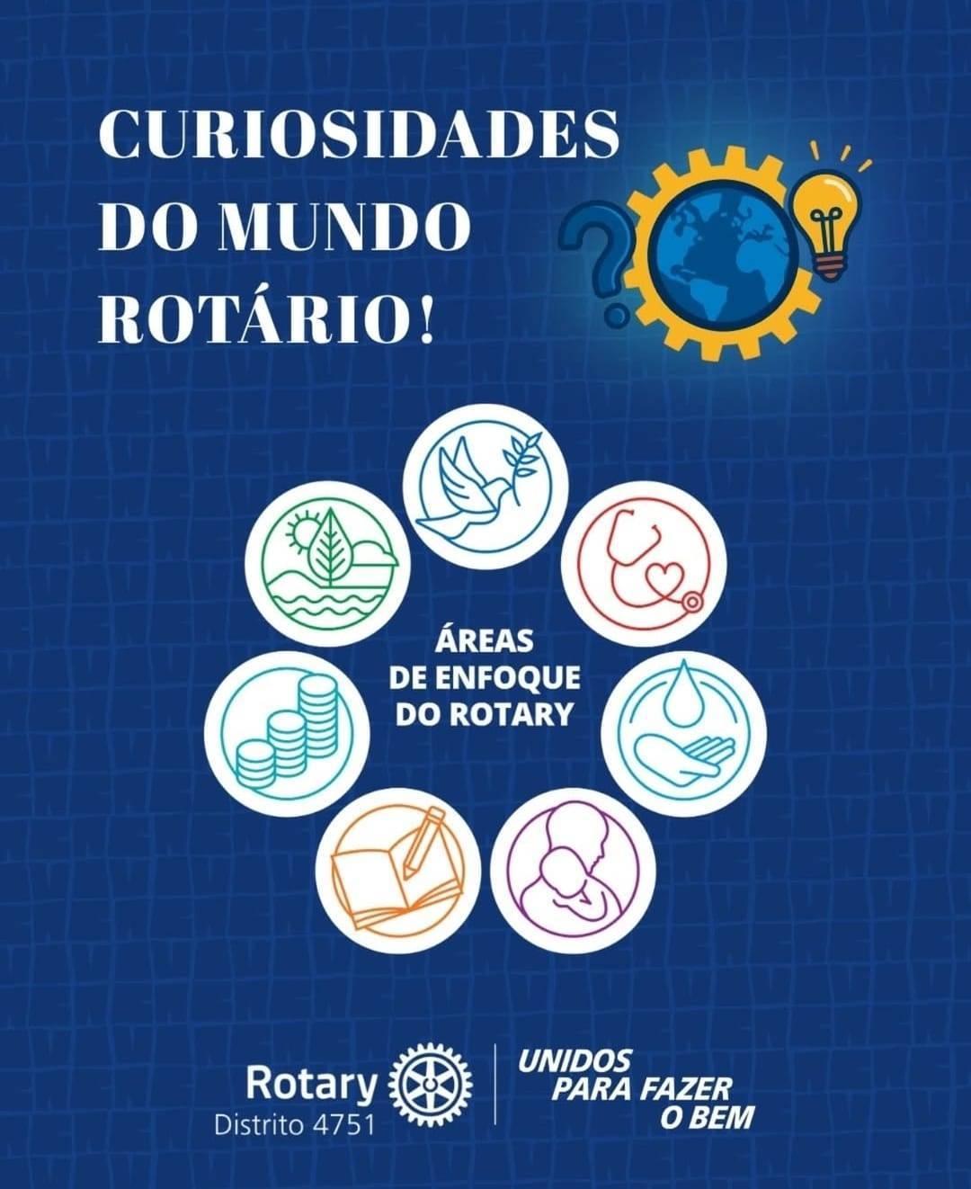 As Áreas de Enfoque do Rotary