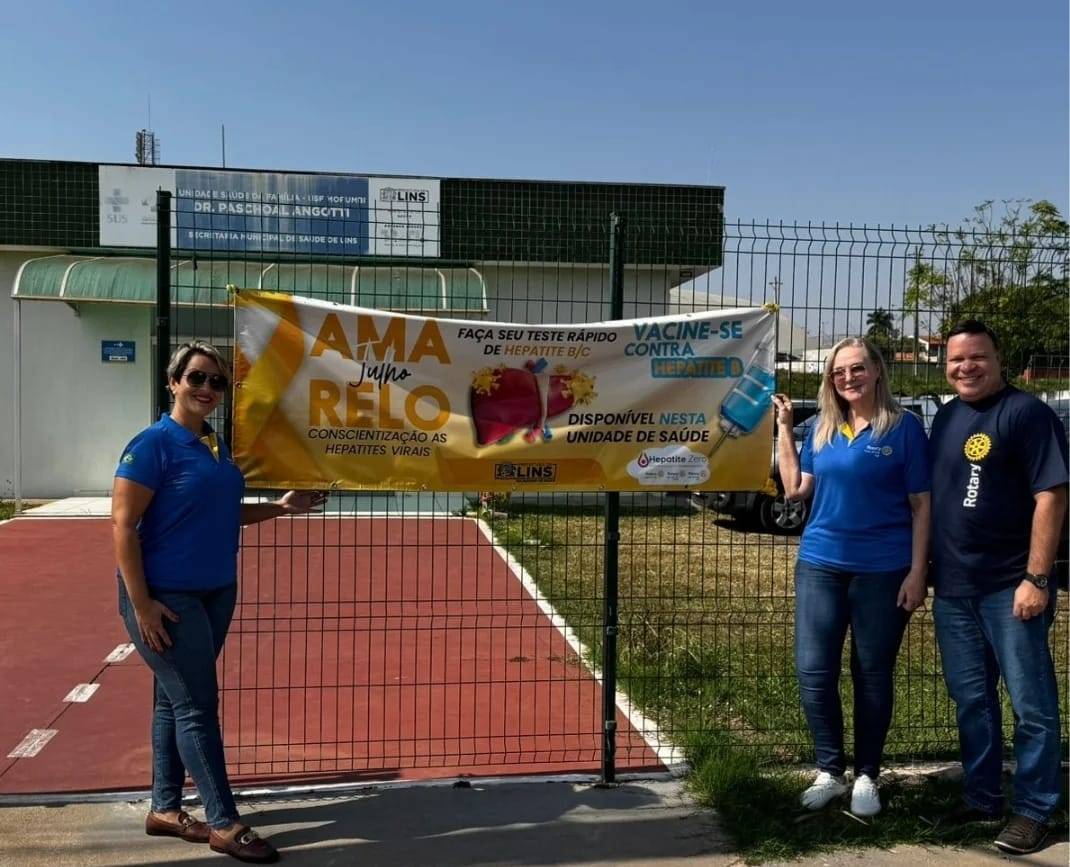 "JULHO AMARELO - MÊS DE CONSCIENTIZAÇÃO DAS HEPATITES VIRAIS".