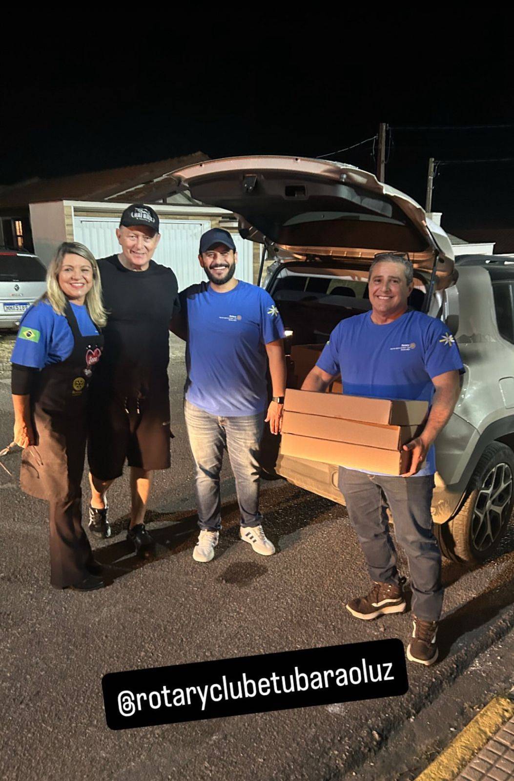 ROTARY CLUB DE TUBARÃO LUZ - APOIO AO EVENTO DO ROTARY CLUB DE CAPIVARI DE BAIXO LUZ