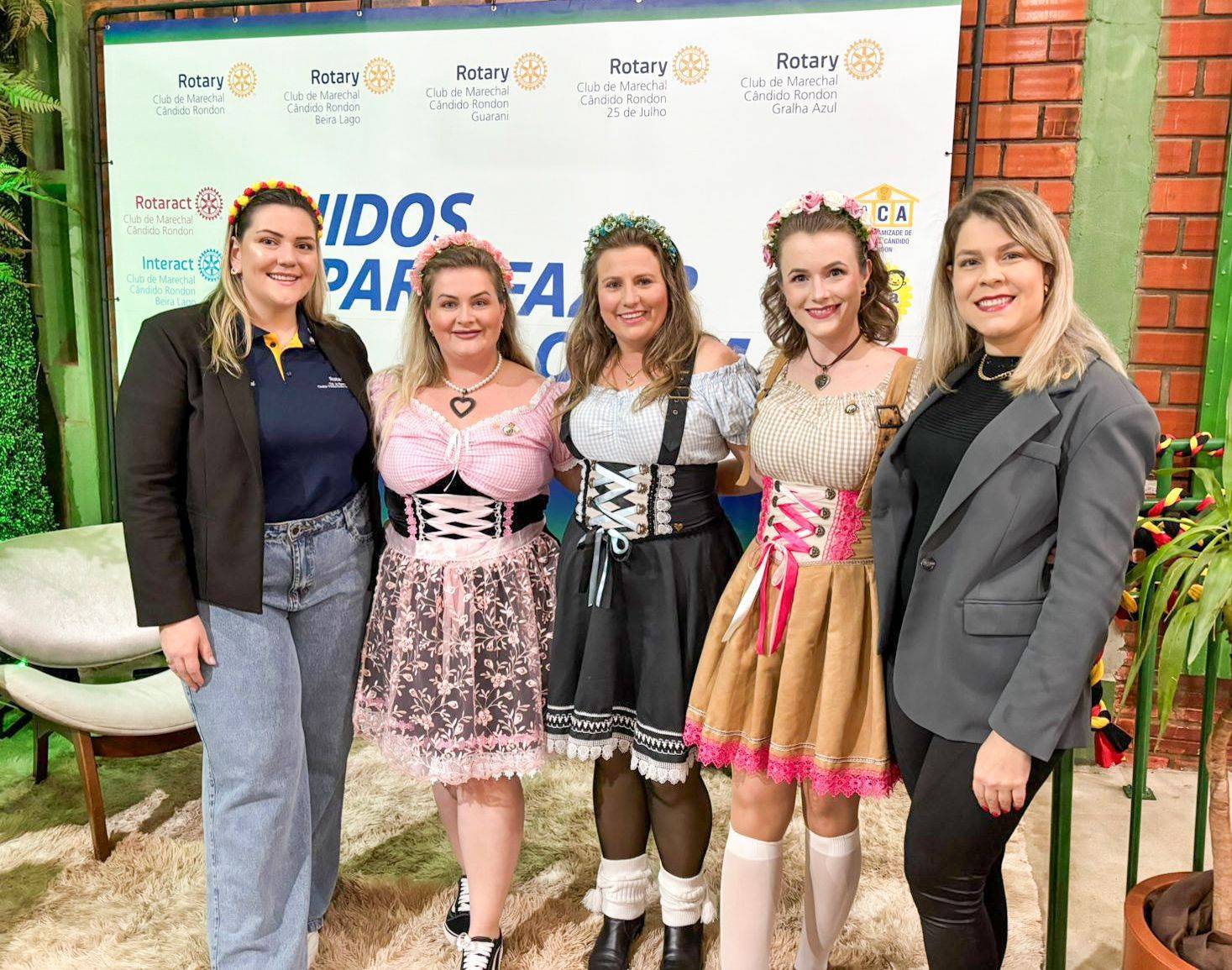 Rotary Club Gralha Azul participa voluntariamente de ações solidárias durante a Expo Rondon 2025