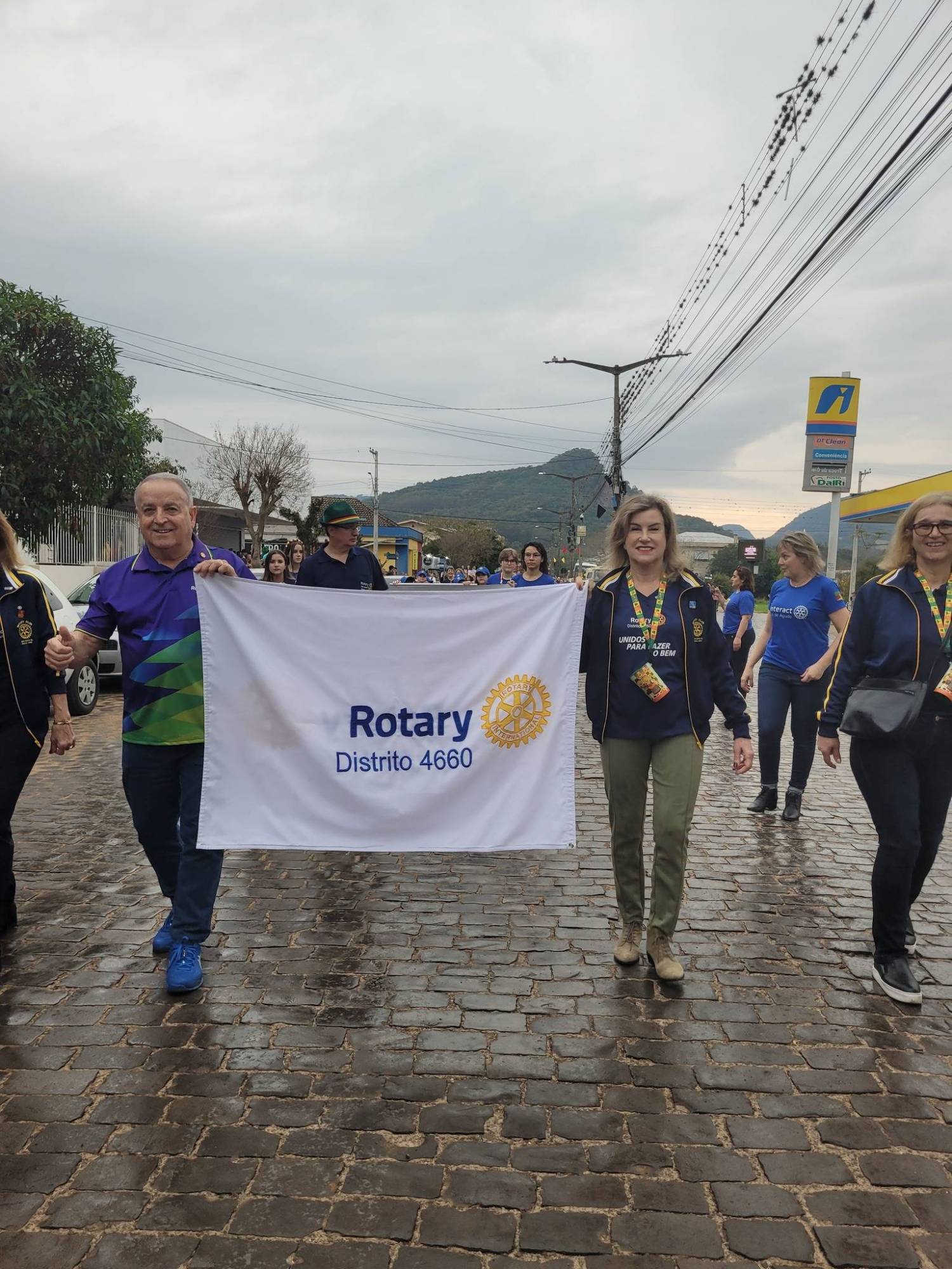 Governador João Francisco Estula presente no evento