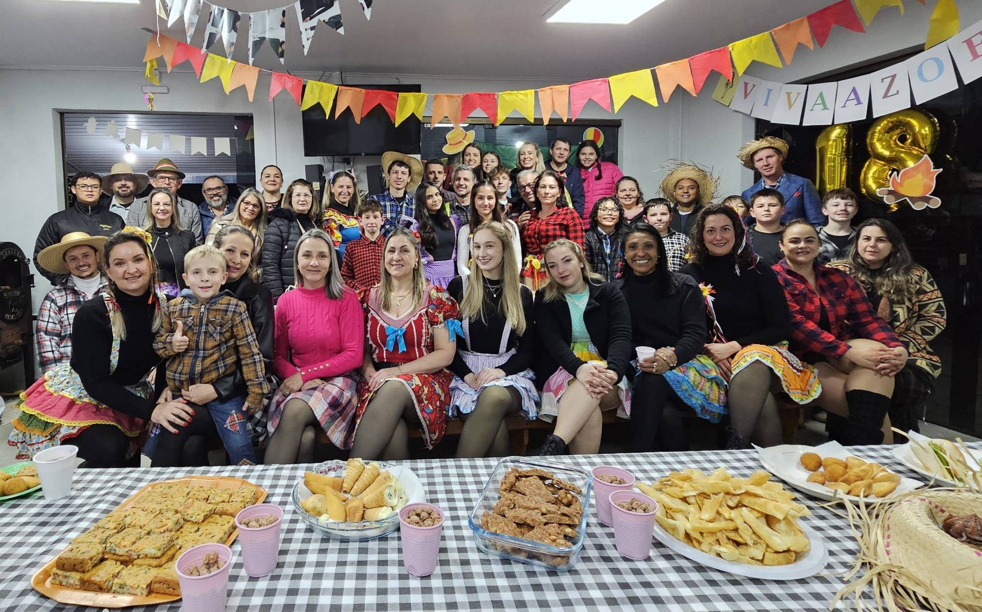 Zoe 18 anos e sua despedida