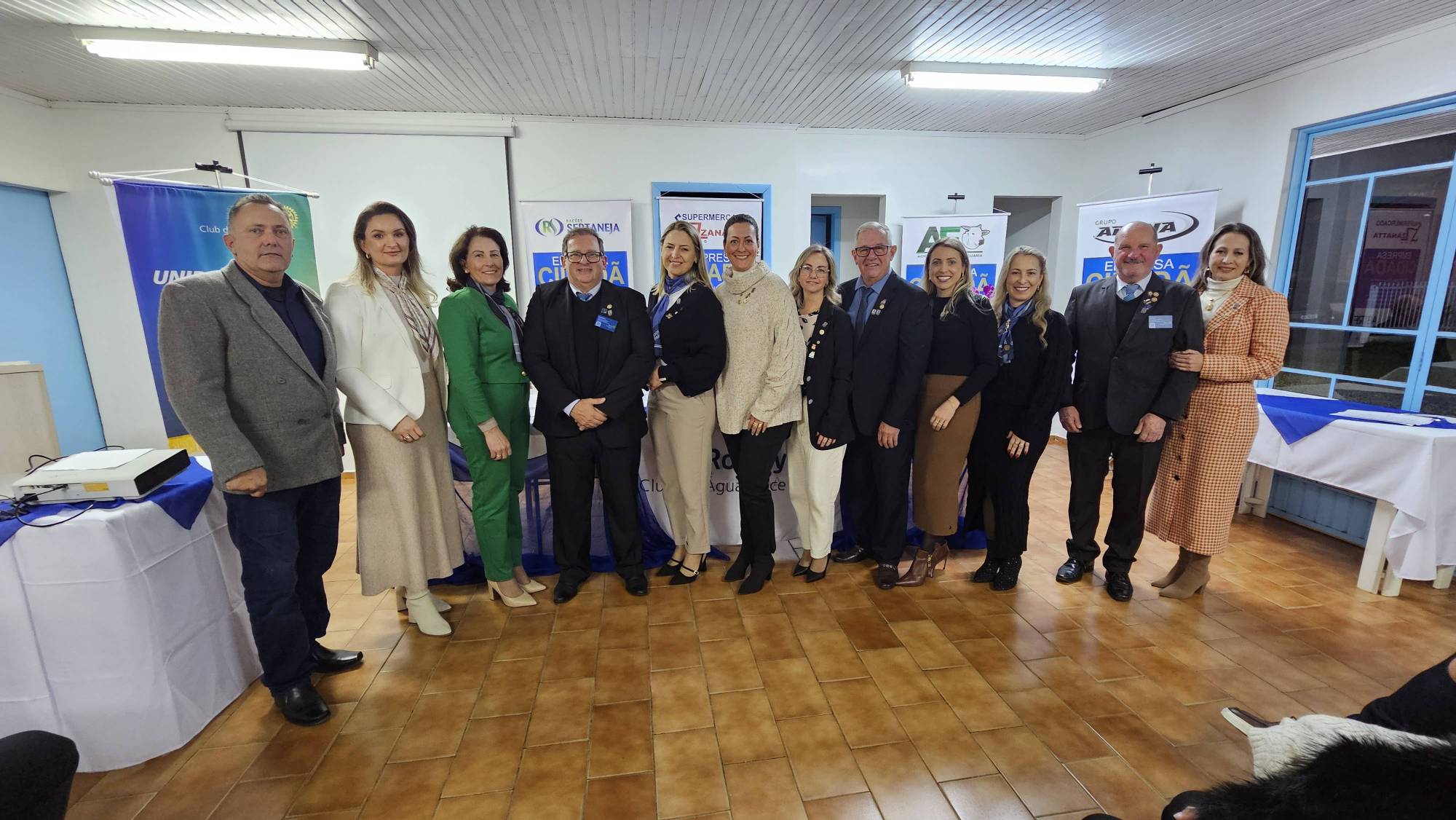 Nova Diretoria ano rotário 2025-2026