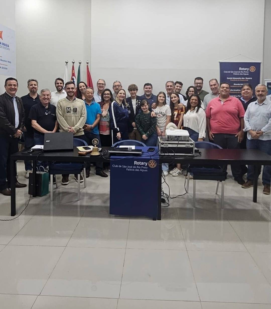 Rotary Club de São José do Rio Preto - Palácio das Águas  realiza 3ª Reunião Ordinária