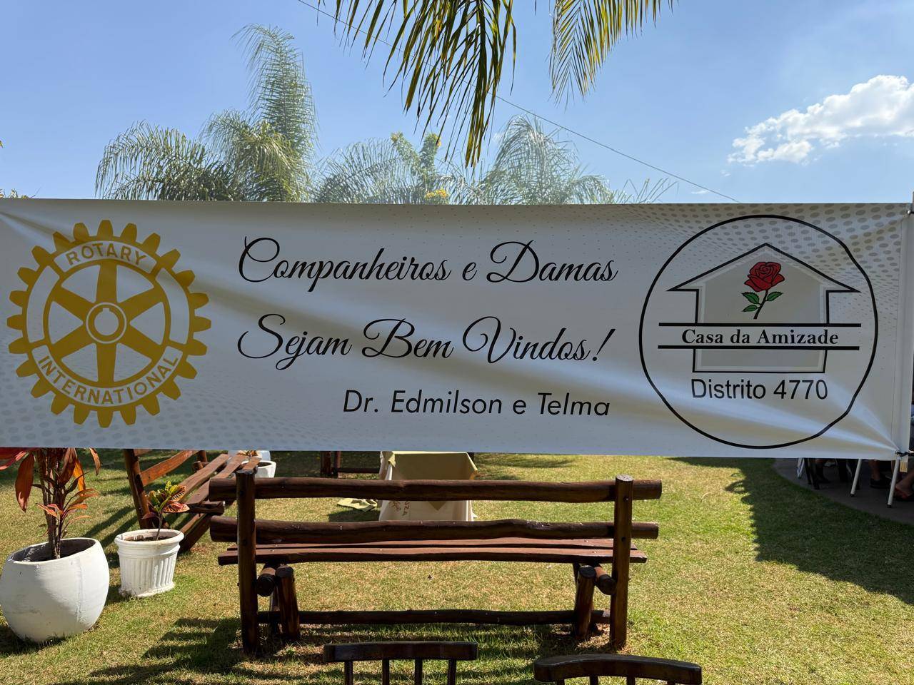 Companheirismo do Rotary e Casa da Amizade.