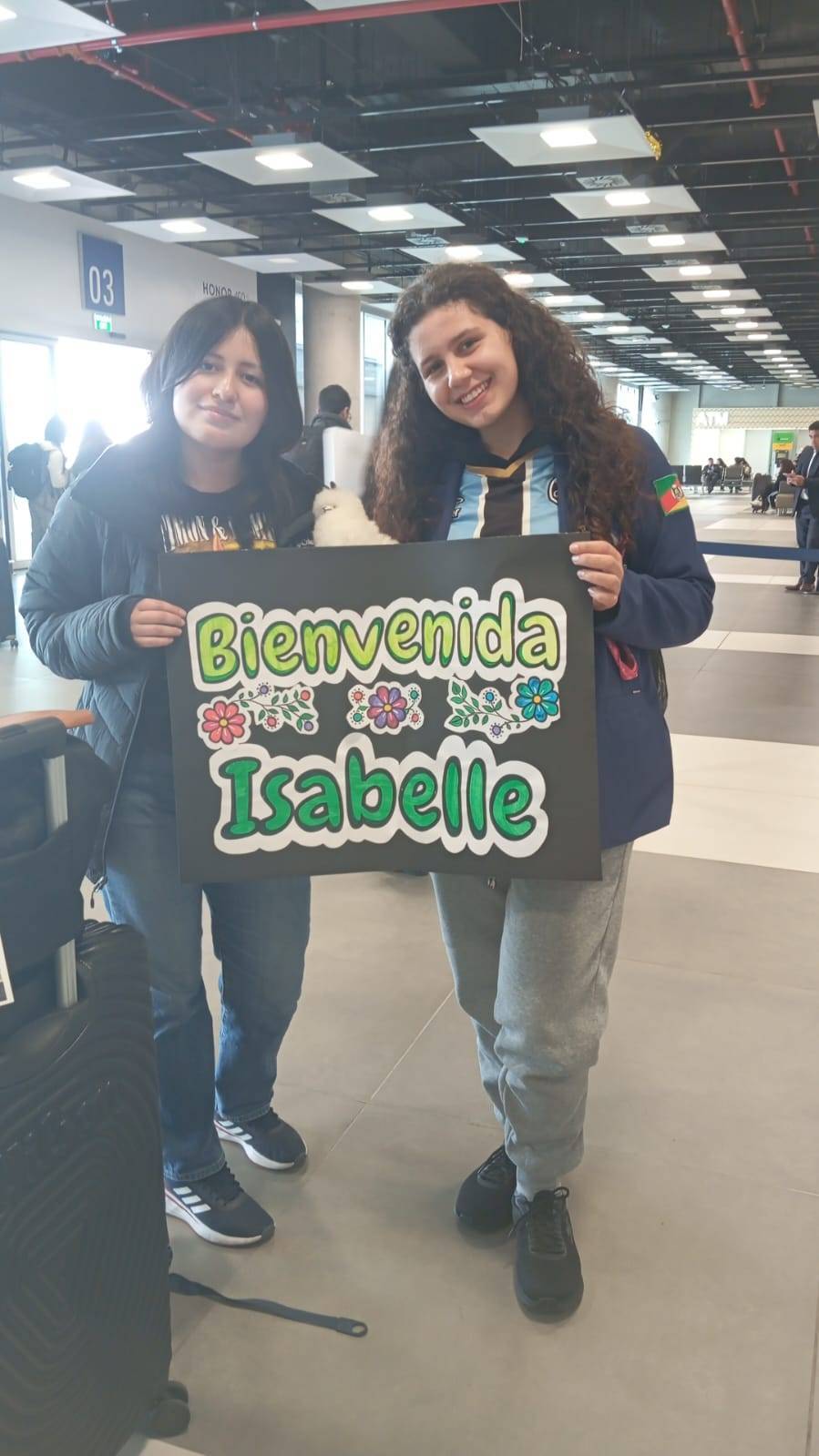 🎒✈️ Bienvenida Isabelle 🌎🇵🇪