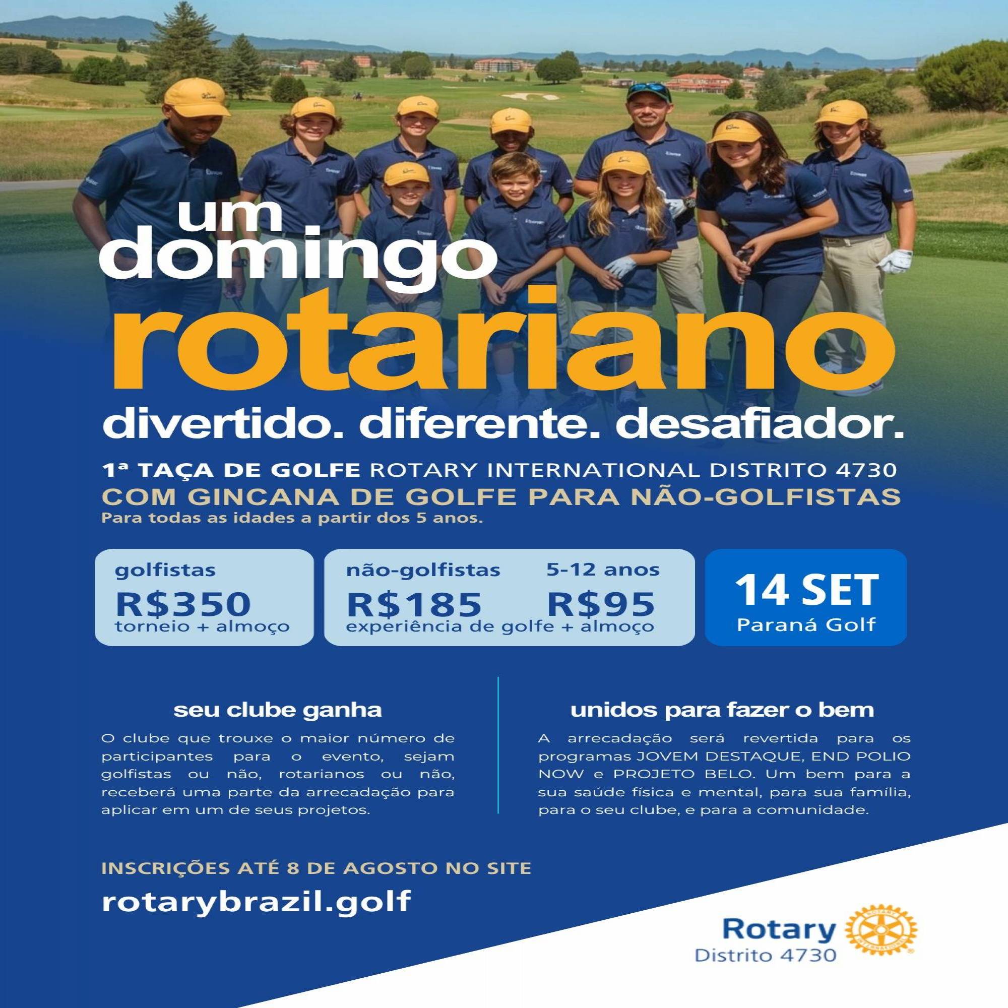 Primeira Taça de Golfe do Rotary International – Distrito 4730
