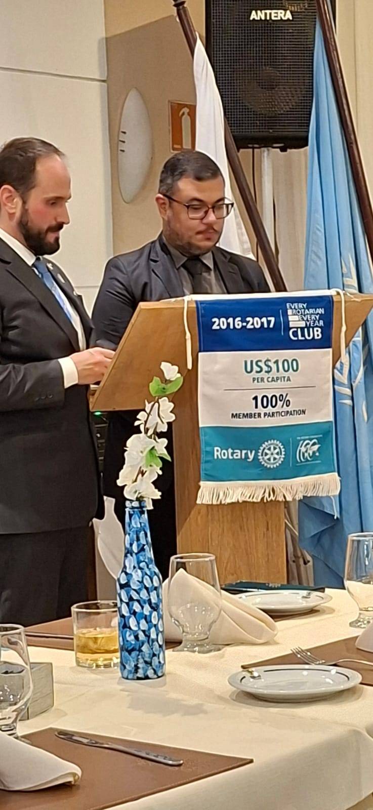 Posse de novo sócio , Luis Eduardo de Oliveira Batista